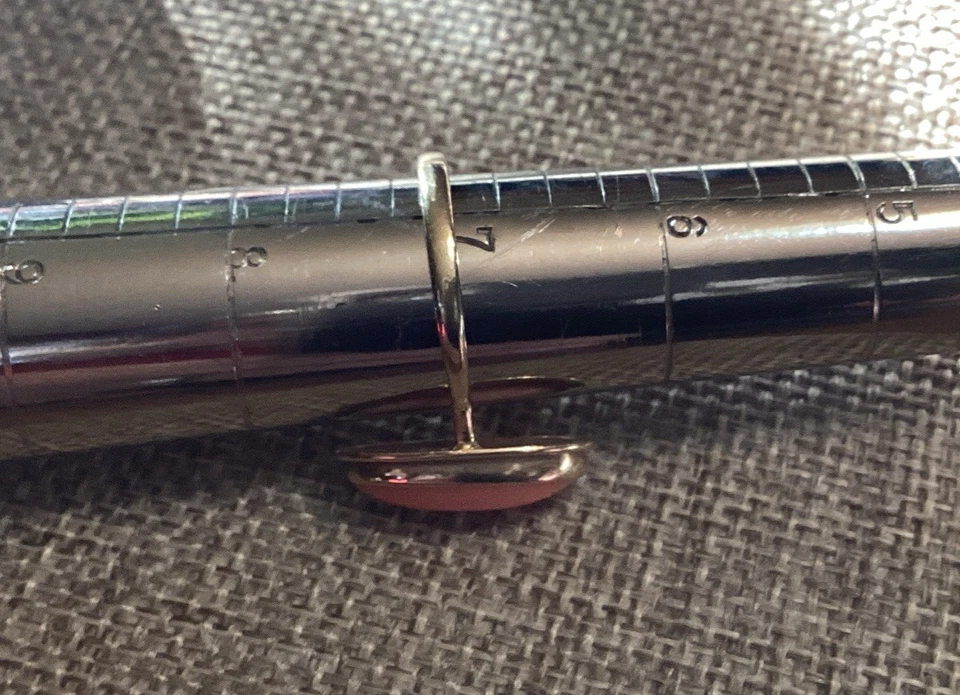 14K Solid YG Vintage Angel Skin Coral Oval Ring,Sz 7 1/4”, Matching Necklace 17” - Image 2 of 4