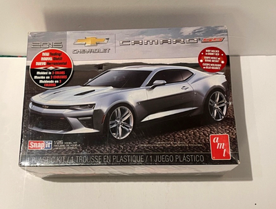 #ad AMT 982M 12 2016 CHEVROLET CAMARO SS SNAP IT MODEL KIT NIB 1 25 SCALE New $25.00