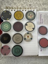  Lot of 13 Assorted Rare Obsolete Nevada Casino Chip Lot