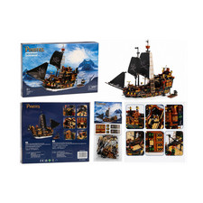 KEPOWER Pirates NO.m8002 Pirate Ship 1282 Tei...