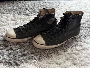 Converse x John Varvatos Chuck Taylor Split Seam Leather High Top Studded Men 9 John Varvatos Converse Studded | eBay main image 3