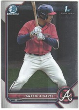 2022 Bowman Draft Ignacio Alvarez #BDC-125 Chrome