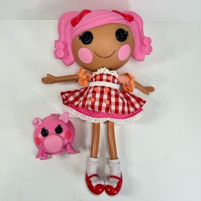 Lalaloopsy Pepper Pots N Pans Full Size Doll 12'' Inch Complete Set W/ Pet Pig VG