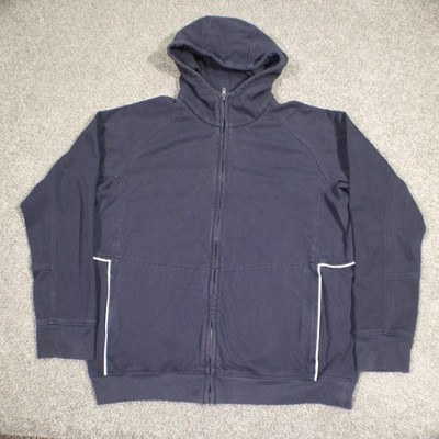 Strata Hoodie Mens XL Blue Heavyweight Fabric READ!!!