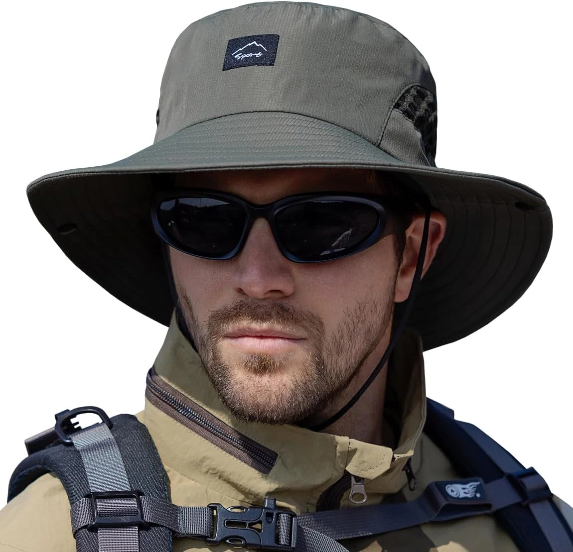 Fishing Hat, UPF50+ Wide Brim Sun Hat for Men Women, UV Protection Hiking Beach