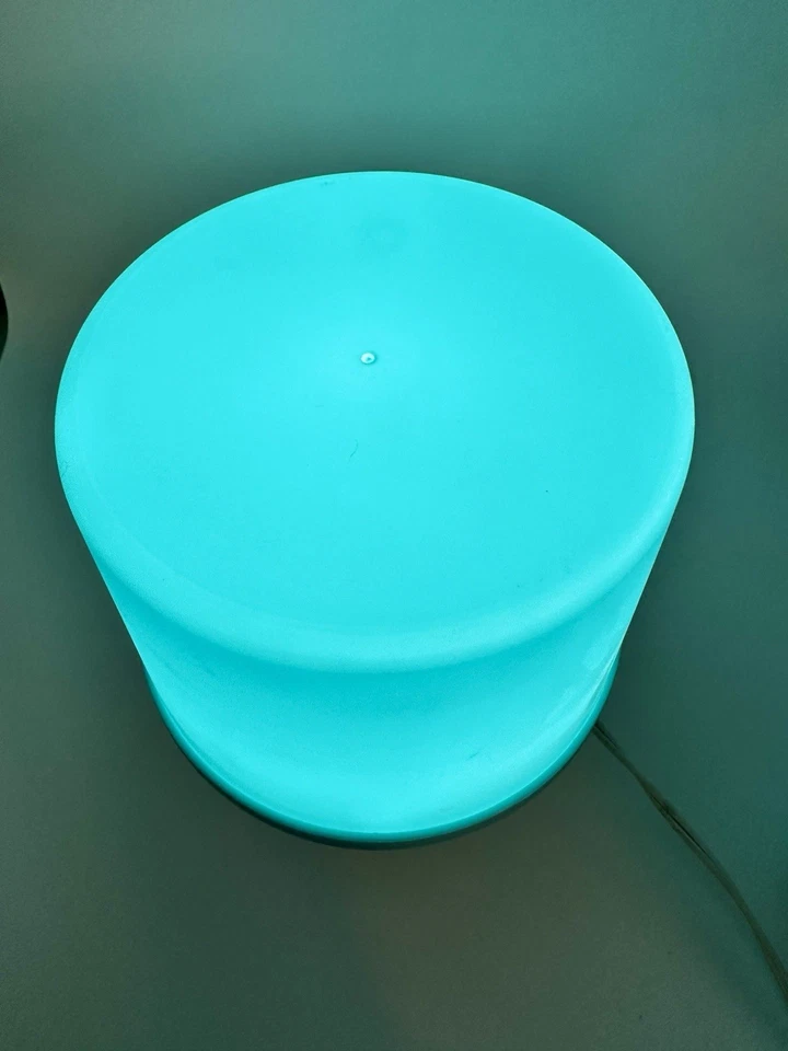 IKEA Lampan Turquoise Blue Desk Plastic Lamp Vintage 90s Tested/Works - Image 2 of 4