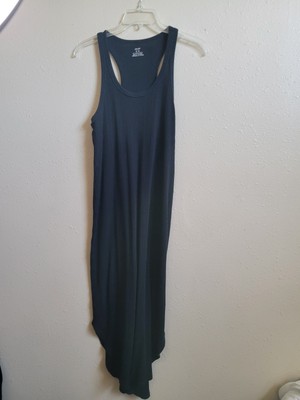 Aerie Women's Knit Racerback Tank Midi Dress Size M Black Ribbed Knit Hi Low | eBay Aerie Women's Knit Racerback Tank Midi Dress Size M Black Ribbed Knit Hi Low | eBay