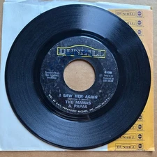 THE MAMAS & THE PAPAS I Saw Her Again 45 7" Record Vinyl Records
