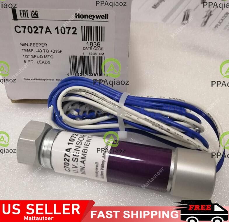 New Honeywell C7027A1072 Flame Detector C7027A 1072 Fast delivery