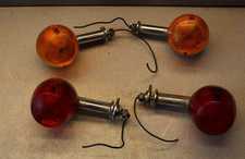 YAMAHA LS2 HS1 1970S FRONT REAR BLINKER LIGHTS FLASHERS OEM 287-83310-71-93