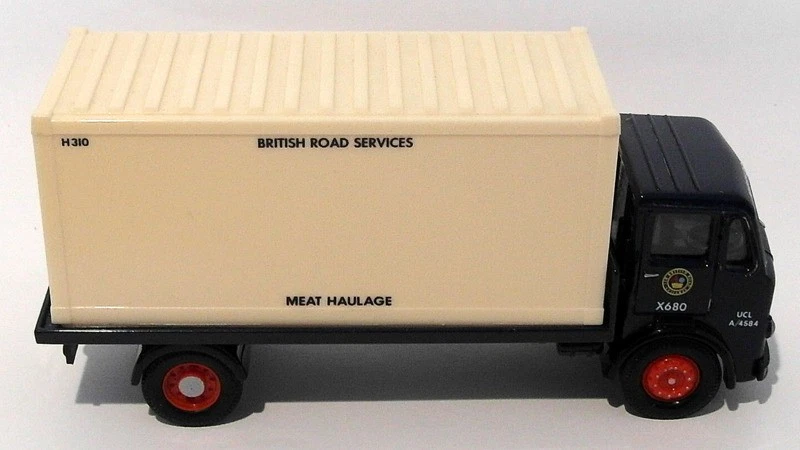 Corgi 1/50 Scale Diecast 25101 - Leyland 4 Wheel Flatbed And Container Set - Image 2 of 2