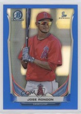 2014 Bowman Chrome Prospects Blue Refractor 37/250 Jose Rondon #BCP15 1v1