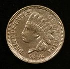 1862 Indian Head Cent 1C XF Raw Copper-Nickel (#SLC00446)