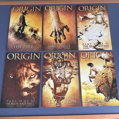 Wolverine The Origin # 1, 2, 3, 4, 5 & 6 complete series 2001 Marvel Comics