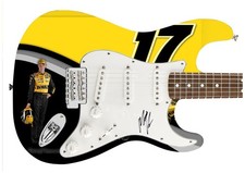 Matt Kenseth Signed Autographed Custom Photo Nascar Graphics 1/1 Guitar