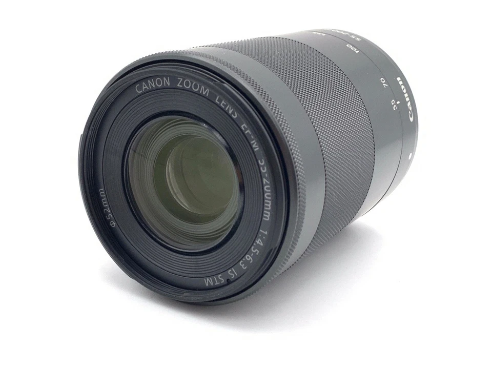 CANON EF-M55-200mm F4.5-6.3 IS STM para montagem Canon EF-M -Quase em perfeito estado- `4958 - Imagem 3 de 3