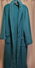 LL Bean Heavy Large Unisex Bathrobe - Green L12 
