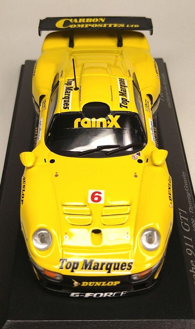 ☆希少【ミニチャンプス】1/43 ポルシェ 911 GT1 1999