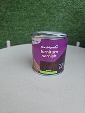 Goodhome Furniture Varnish Paint Walnut  Satin Interior Door Skirting 250ml