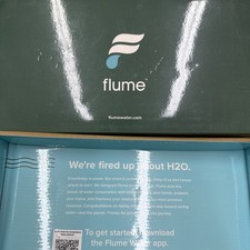 Flume 2 F2100 Smart Home Water Monitor and Water Leak Dectector  NEW OPEN BOX