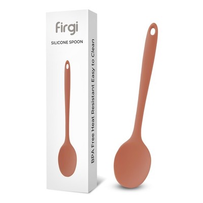 Multi Platinum Silicone Cooking Spoon for Baking, Scraping & Mixing, 100% Foo