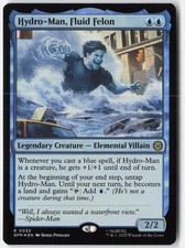 Hydro-Man, Fluid Felon 33 Rare Marvel's Spider-Man Magic: The Gathering Foil NM