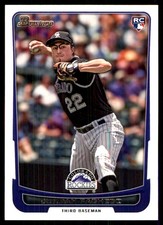 Jordan Pacheco 2012 Bowman Draft Picks & Prospects #25 Rockies MLB READ