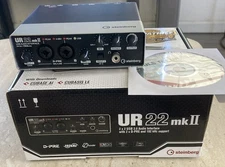 Steinberg by Yamaha UR22mkII USB 2.0 Audio Interface Unit & Disc Only In Box