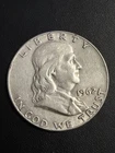 1962 D Benjamin Franklin Half Dollar 90% Silver Lot 1500