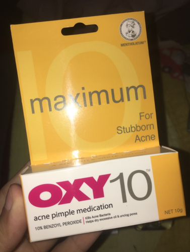 4 Tubes New OXY 10 Acne & Pimple Treatment Maximum Strength 10g - Free Shipping - Picture 6 of 6
