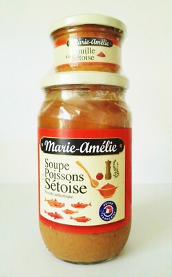 Französische Fischsuppe 780g Glas mit 90g Rouille Sauce Soupe de Poisson Setoise