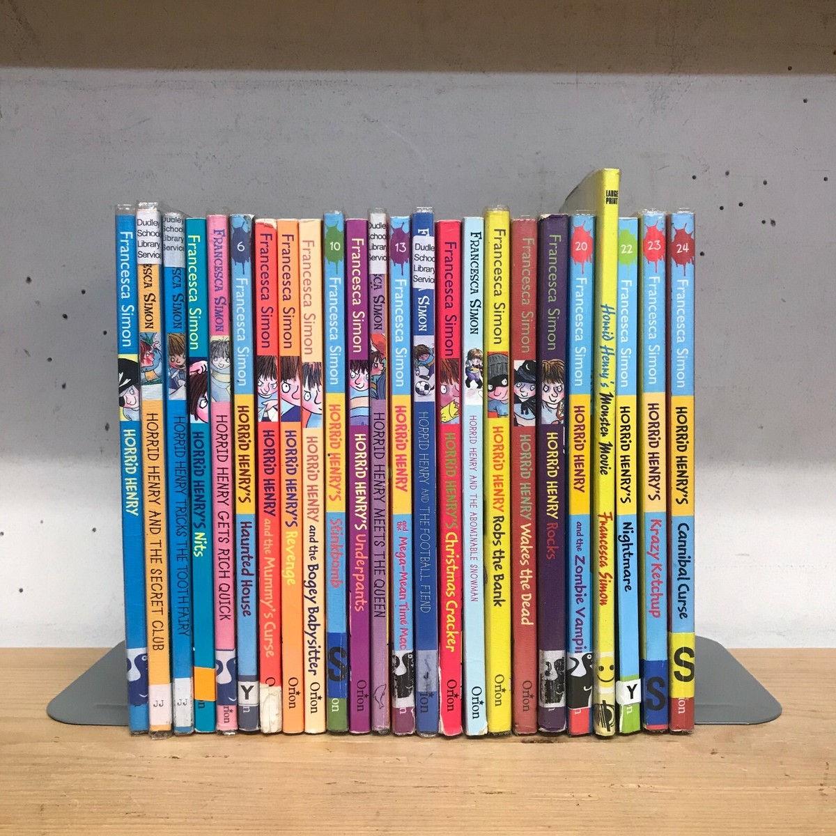 Horrid Henry series: Books 1-24 by Francesca Simon: Complete set
