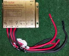 Waterproof solar charge controller 10a IP68 portable panel motorhome camper van