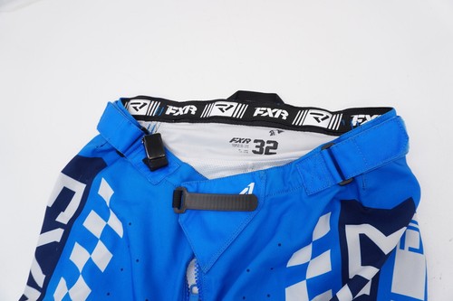 Pantalones FXR Podium Pro Gladiador Azul Para Hombre Talla 32 MX Motocross #2 K7 - Imagen 8 de 14