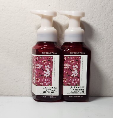 Bath & Body Works JAPANESE CHERRY BLOSSOM Foaming Hand Soap, 8.75 OZ (Pack of 2)