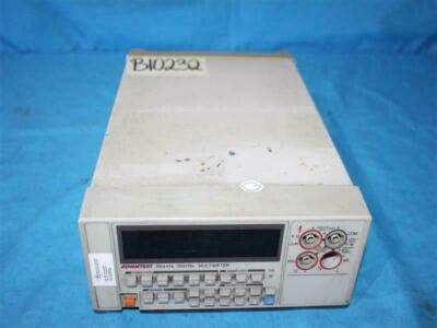 Advantest R6441A Digital Multimeter w/o Handle w/ Scratches Made