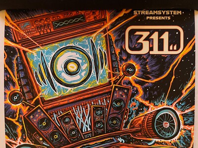 311 Poster Soundsystem Live From The Hive 4/16/2021 Munk One