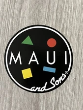 Maui And Son Sticker - Surf Sticker Local Motion T&C Jimmy’z