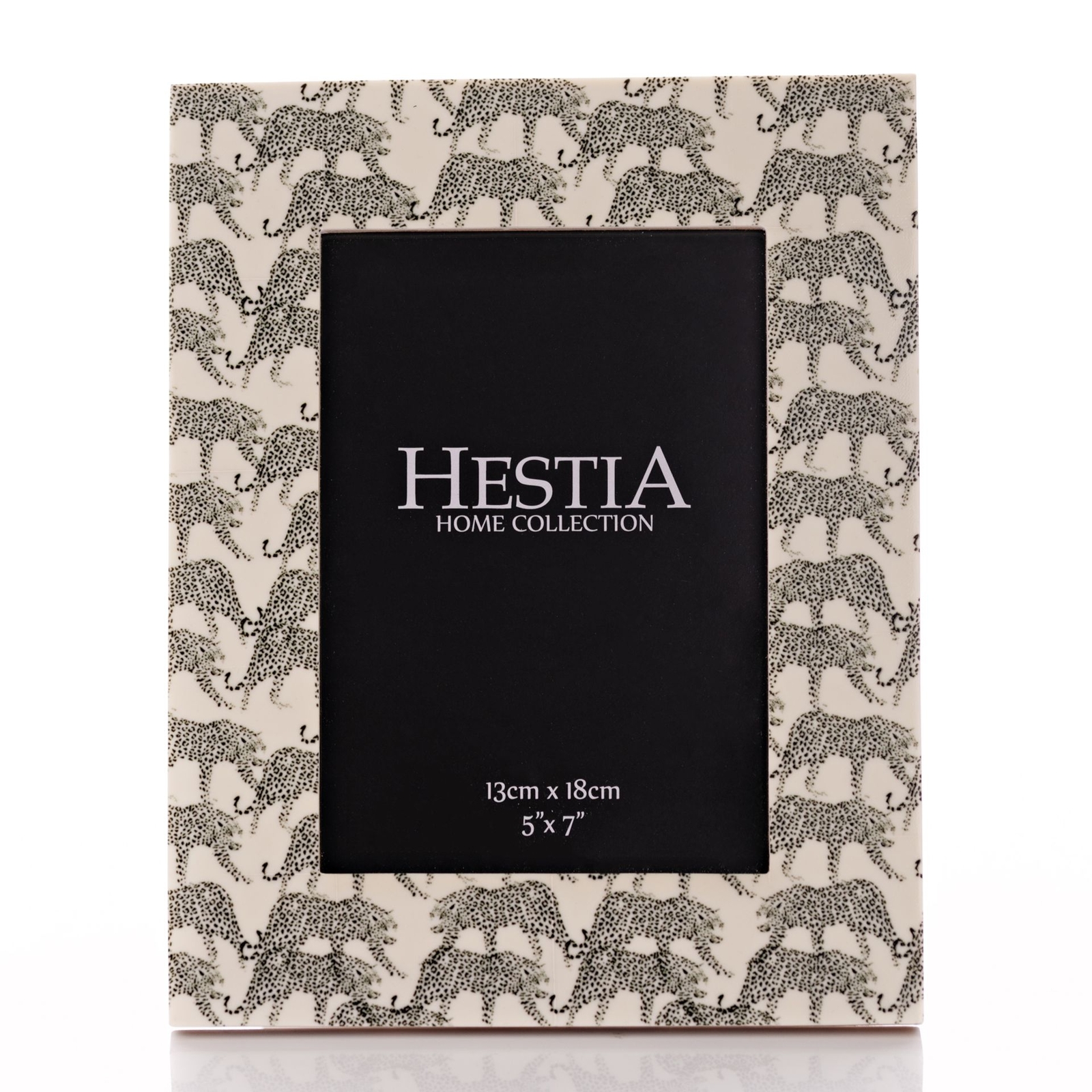 Hestia Resin Jaguar Photo Frame 5"" x 7""