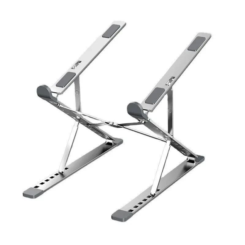 Adjustable Aluminum Laptop Stand For Macbook PC Tablet Foldable Design  