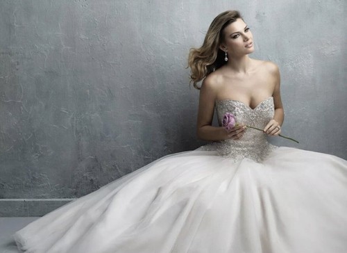 Wedding Dress Allure Couture C323 Size 10