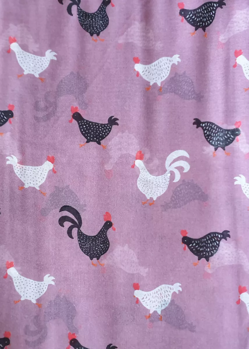 Chicken print scarf sale