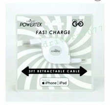 Certified Flat Lightning to USB-A Charging Cable for Apple iPhone iPad iPod