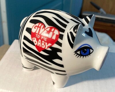 Ritzenhoff Mini Piggy Bank ''Give It To Me Baby''-Petra Peschkes-From Germany-RARE