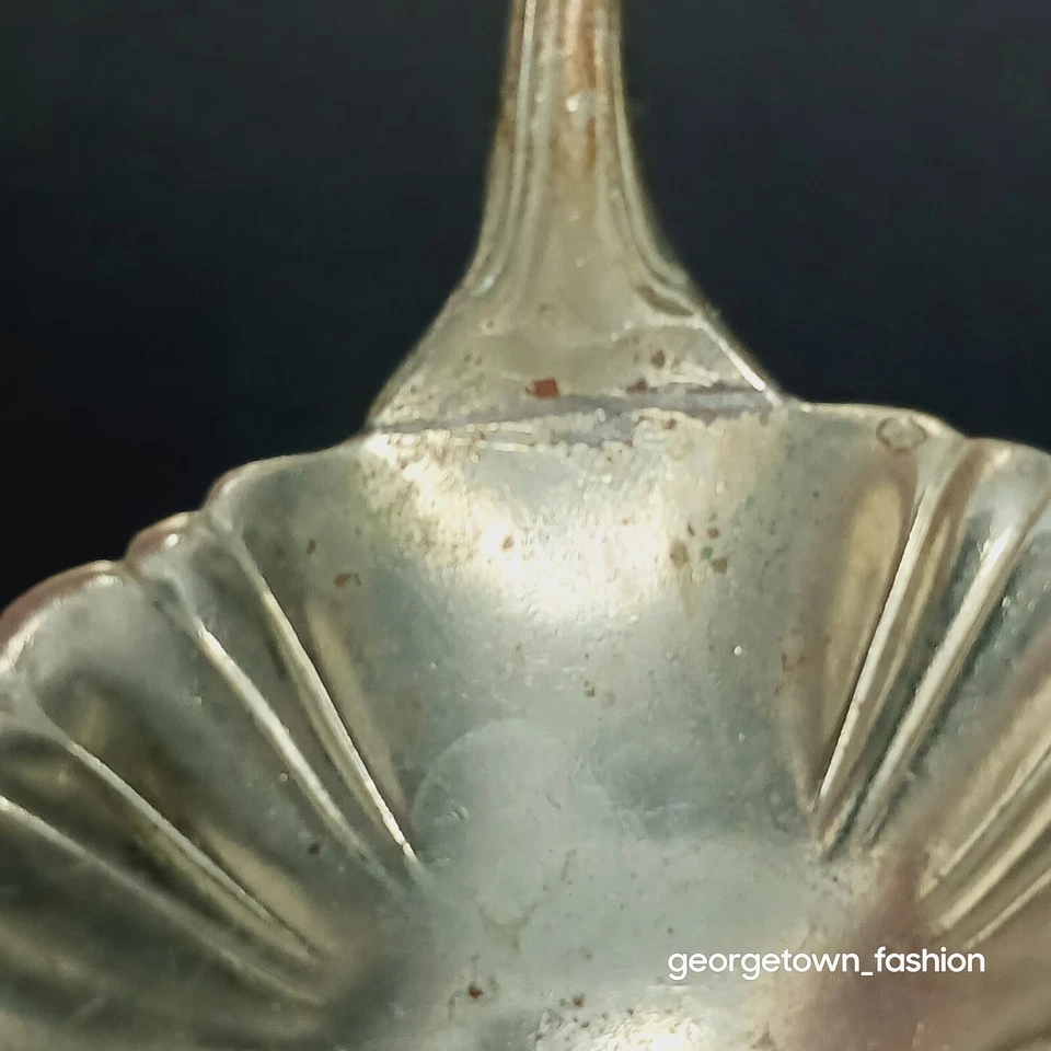 Cambridge Silverplate 1900 Oneida níquel plata salsa cucharón 6" Foto 2 de 4