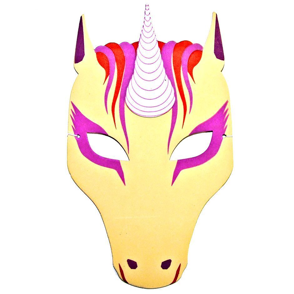 Pretty Unicorn Max 60% OFF Foam Face Max 67% OFF Mask - Fancy Story Legend FairyTale Dre