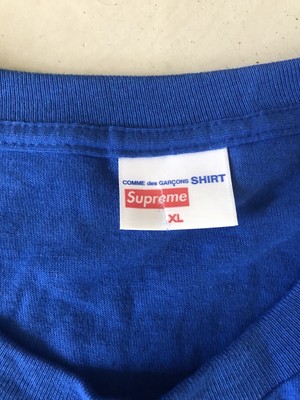 comme des garcons supreme long sleeve