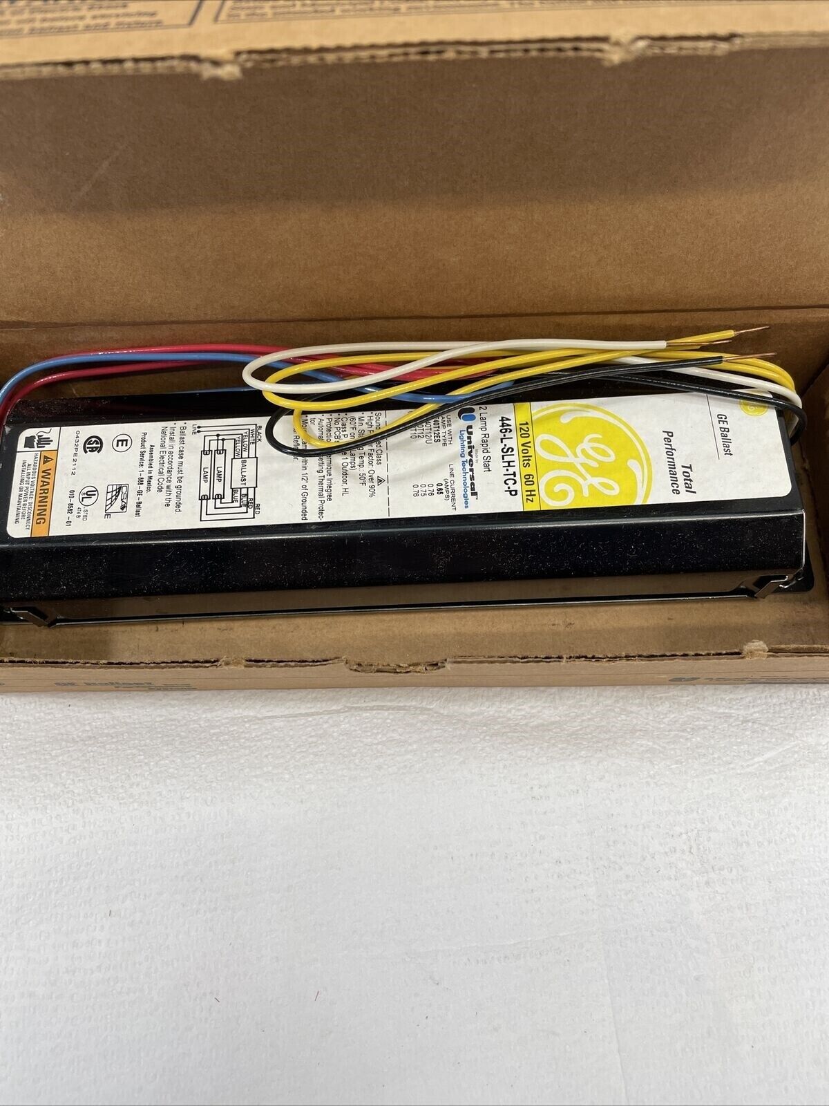 GE Electronic Ballast 446LSLHTCP 120V 60 HZ 89707 Laatste werken, klassiekers