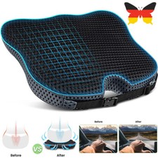Autositzkissen Keilkissen Ergonomisches Fahrersitz Sitzkissen MemoryFoam Auflage