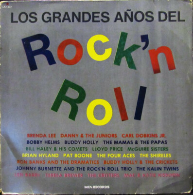 LP-BOX Bill Haley & His Comets, Danny & The Juniors a.o. Los Grandes Años Del R